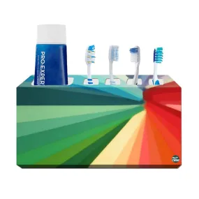 Toothbrush Holder Wall Mounted -Multicolor Strips