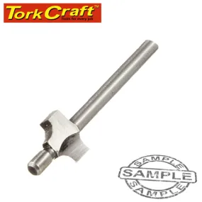 TORK CRAFT MINI ROUTER BIT 9.5MM PILOTED BEADING 3.2MM SHANK TC08381