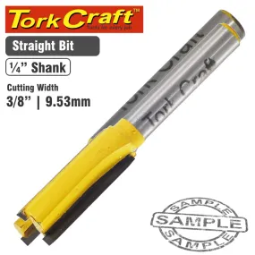 TORK CRAFT ROUTER BIT STRAIGHT 3/8'  (9.53MM) CKP203