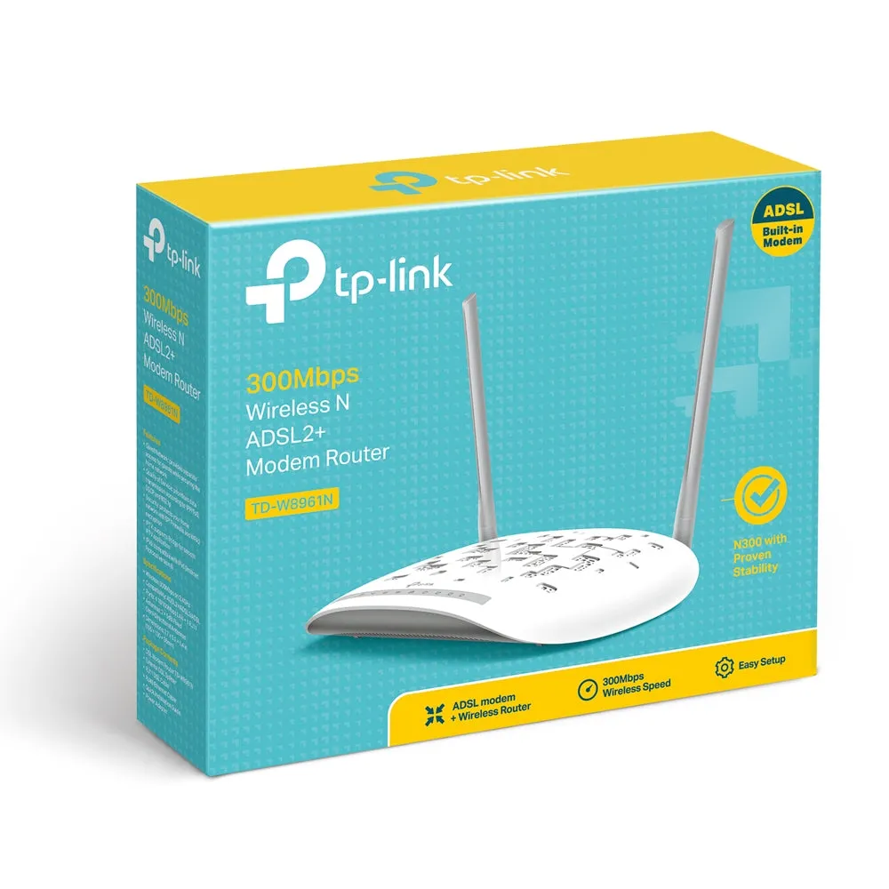 Tp-Link Wireless Router Td-W8961n - 300 Mbit/S