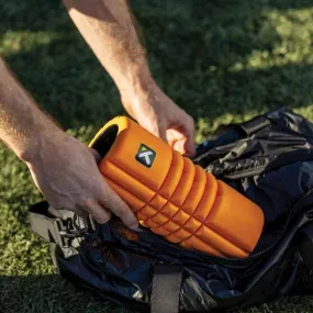 Trigger Point Grid Travel Foam Roller-ORANGE