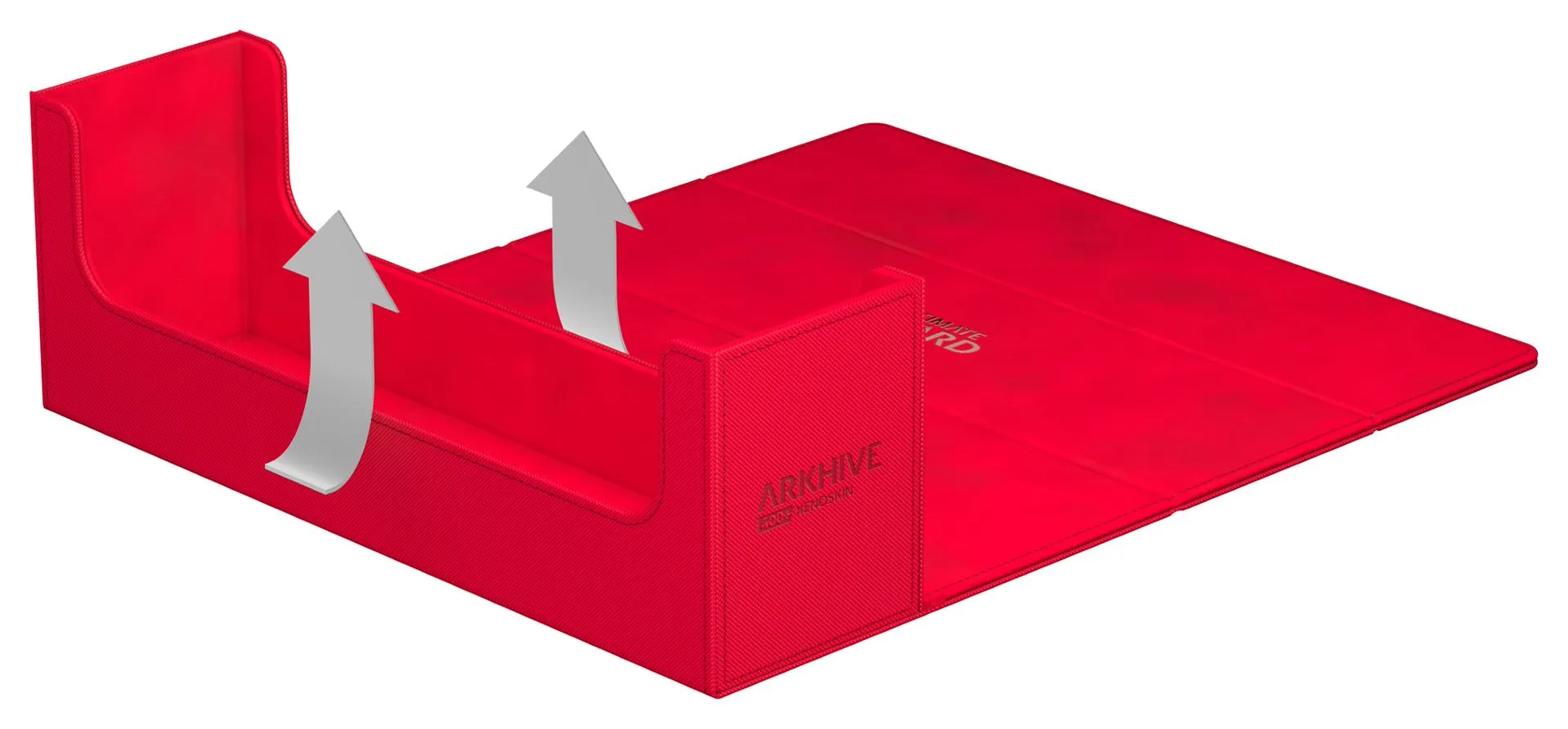 Ultimate Guard - Arkhive 400  XenoSkin Monocolor (Red)