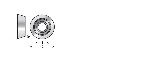 Ultra-Glide High PRFM Ball Bearing Guide | 55⁄64 Overall Dia x 1⁄4 Inner Dia x 14°Taper | 47785 | 738685477854