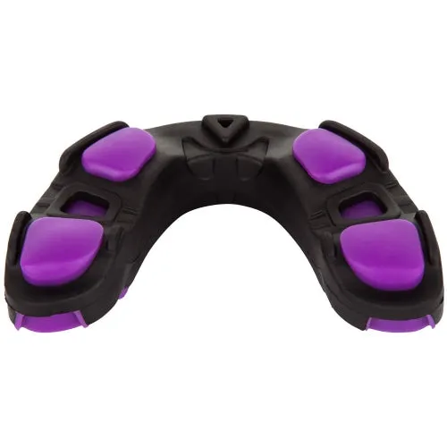 VENUM-02574 PREDATOR SPORTS MUAY THAI BOXING MMA MOUTHGUARD Senior Age 11  Black Purple