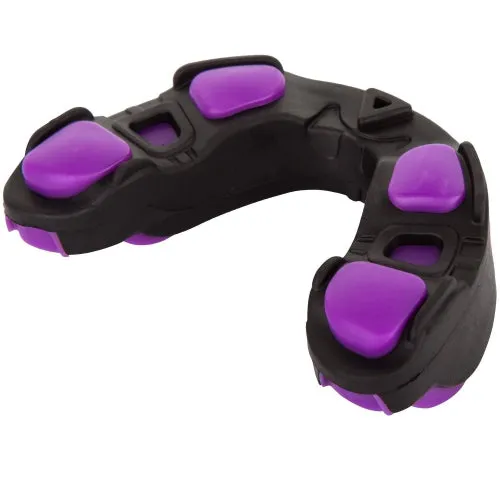 VENUM-02574 PREDATOR SPORTS MUAY THAI BOXING MMA MOUTHGUARD Senior Age 11  Black Purple