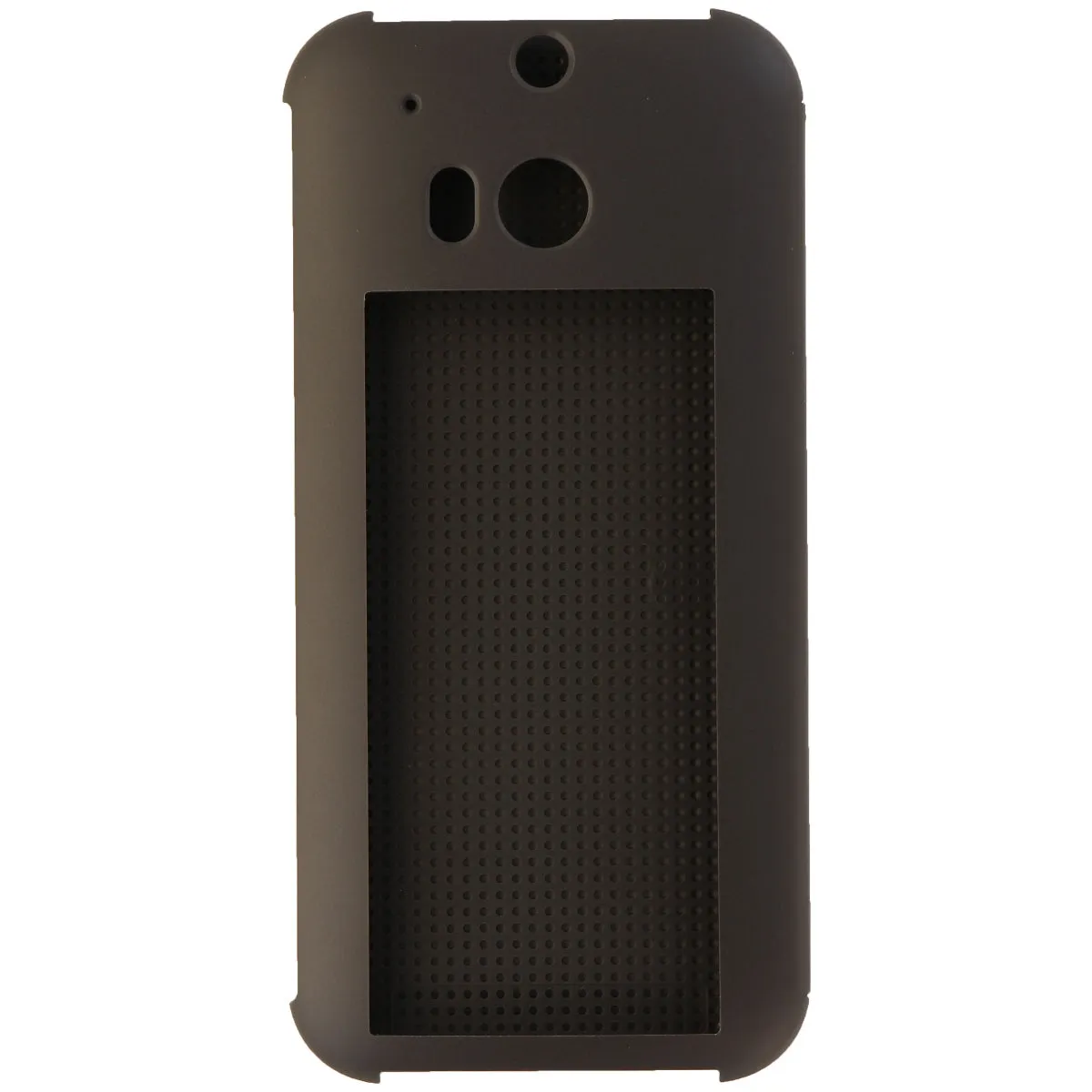 Verizon Wireless HTC Dot View Protective Case Cover for The HTC M8 - Gray