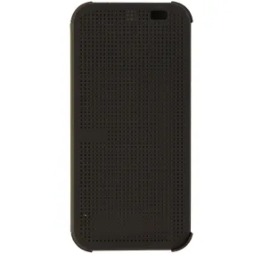 Verizon Wireless HTC Dot View Protective Case Cover for The HTC M8 - Gray