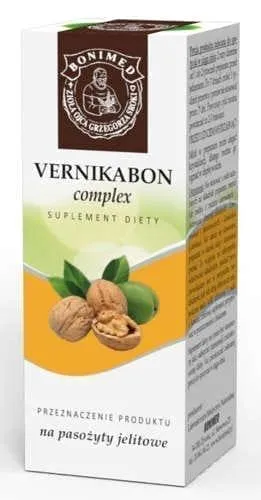 VERNIKABON Complex syrup, honey and herbal sugar, digestive system diseases