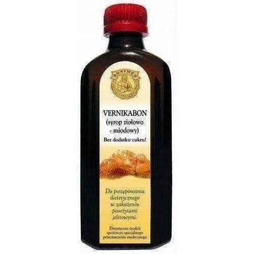 VERNIKABON Complex syrup, honey and herbal sugar, digestive system diseases