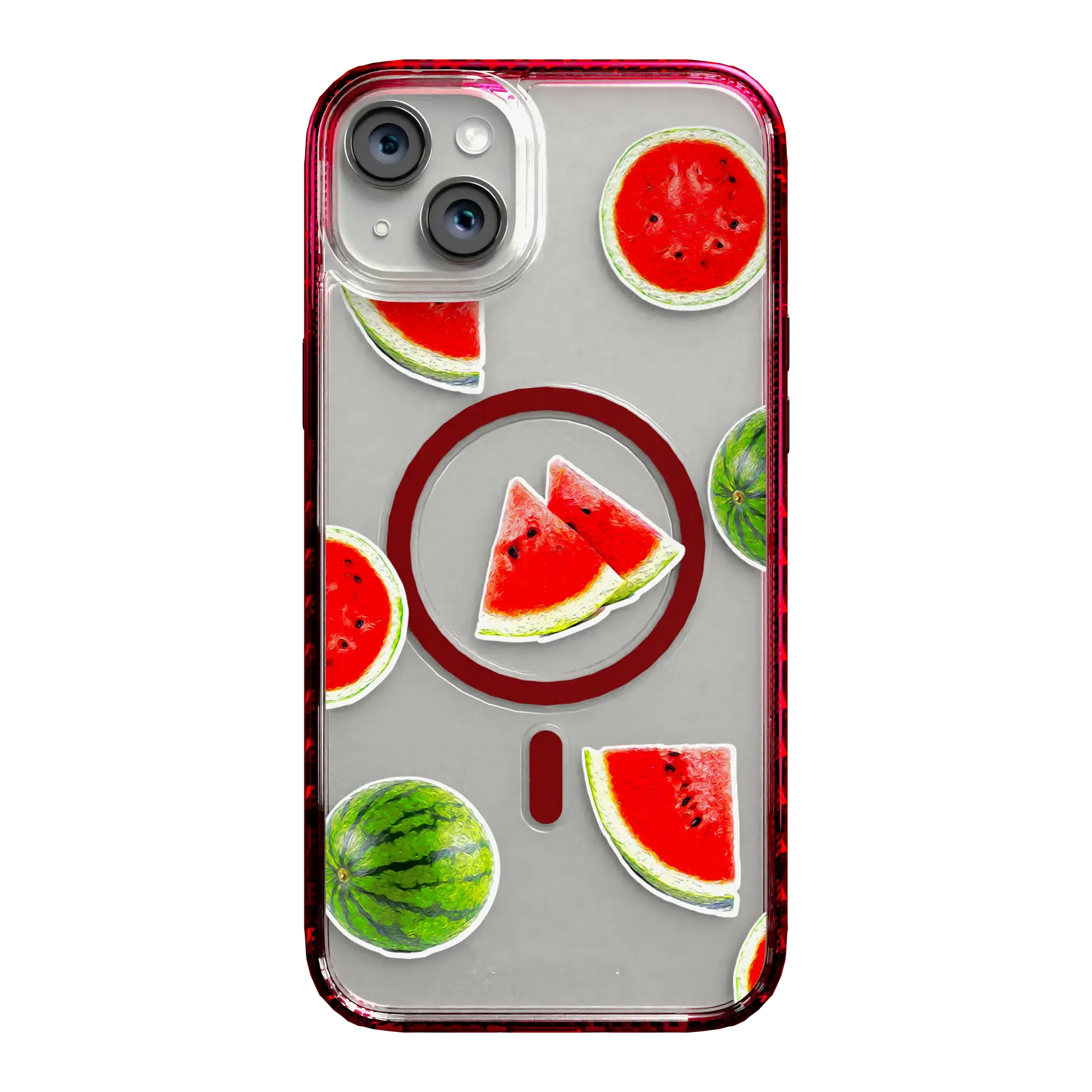 Watermelon Burst | Protective MagSafe Case | Fruits Collection for Apple iPhone 14 Series