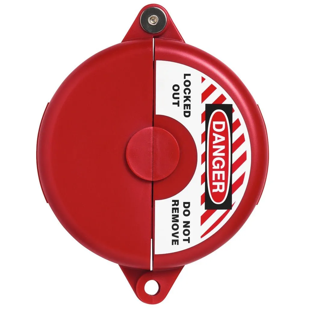 Wheel Valve Lockout Cover V305, Fits Valve Handles from 2-1/2" Up To 5" Diameter