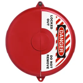 Wheel Valve Lockout Cover V310, Fits Valve Handles from 6-1/2" Up To 10" Diameter