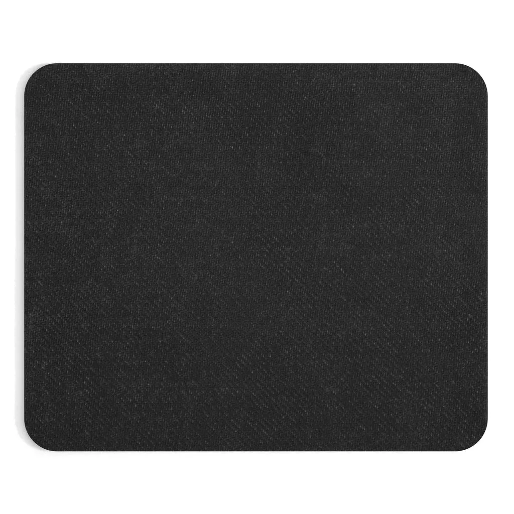 White and Black Fish Mouse Pad (EU)