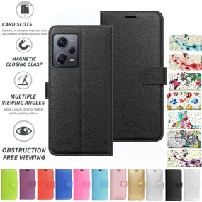 Xiaomi Redmi Note 12 Pro  5G Flip Folio Book Wallet Case